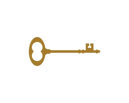 Key icon vector illustration Stock Illustration