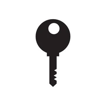 Key icon vector illustration Stock Illustration