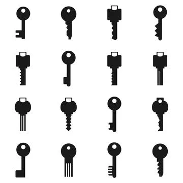 Key icons Illustration