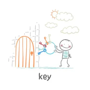 Key Stock Illustration