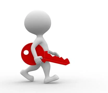 Key Illustrazione stock