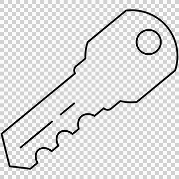 Key Illustrazione stock