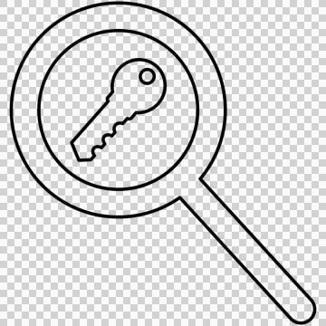 Key Illustrazione stock