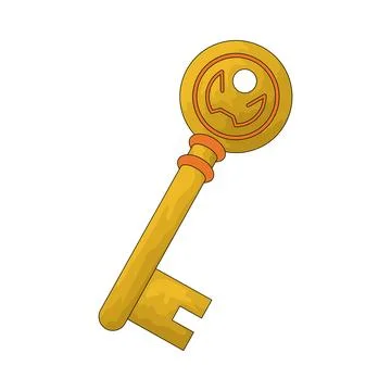 Key illustration Stockillustratie