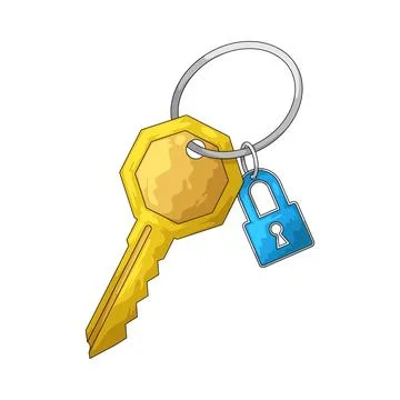 Key illustration Stock Illustration