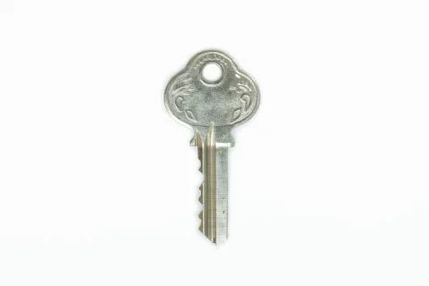 Key isolate on white background. 스톡 사진