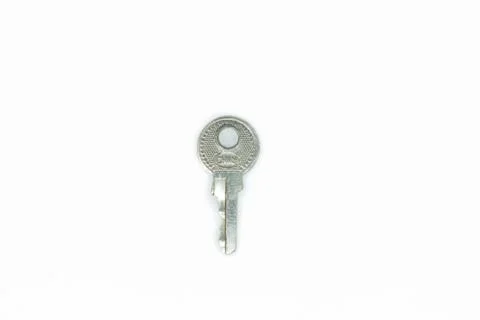 Key isolate on white background. Stock Photos