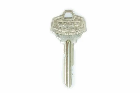 Key isolate on white background. Stock Photos