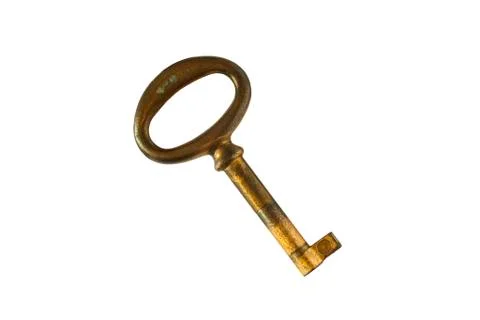 Key isolated. Stock Photos