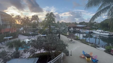 Key Largo, FL - September 12, 2024: Key Largo resort Stock Footage 284555457