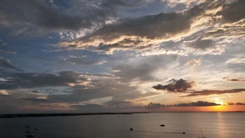 Key Largo Sunset 01 Stock Footage 277897716