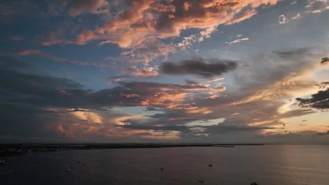 Key Largo Sunset 07 Stock Footage 277897765