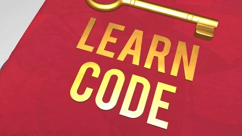 Key to Learn Code concept Stock Footage 108376194