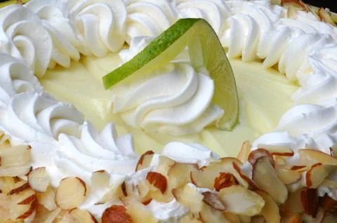 Key lime pie Foto stock
