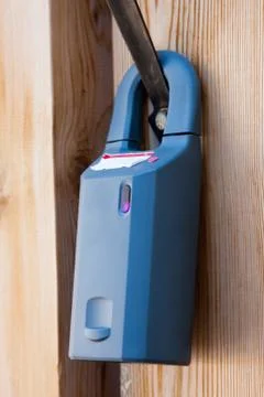 Key lock box Stock Photos