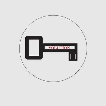 Key logo Stock Illustration