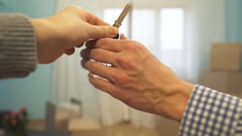 Key to a new apartment Stock Footage 83654116