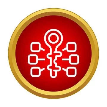 Key organizing algorithmic data in a structured network Illustration