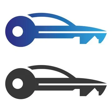 Key Pair Security vector Logo Design Access Icon Stock Illustration