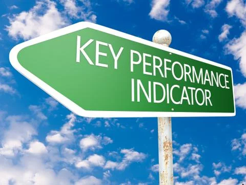 Key performance indicator Illustrazione stock