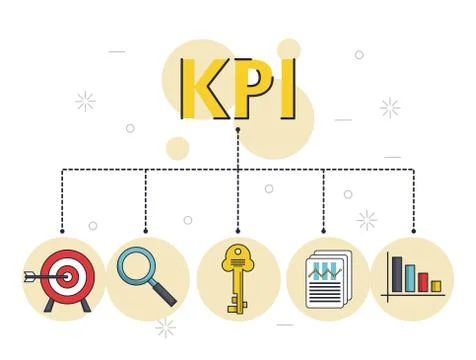 Key performance indicator Stock Illustration