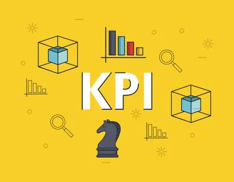 Key performance indicator Stock Illustration