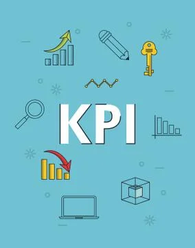 Key performance indicator Stock Illustration