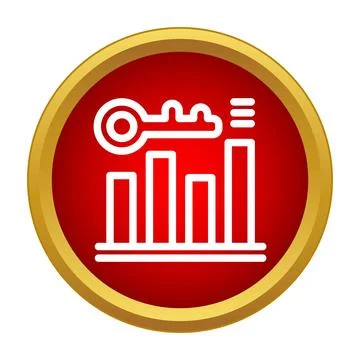 Key performance indicators driving business data analysis Stock Illustration