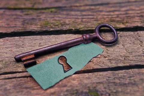 The key to the problem Stock Photos