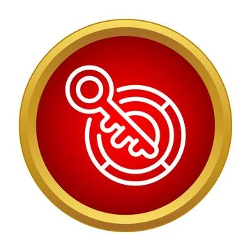 Key providing access to target goal solution Illustration