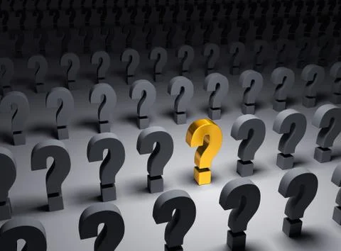 Key question Stock Illustration