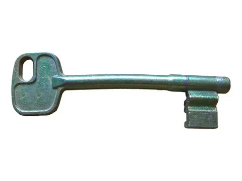 Key Retro Isolated Stock Photos