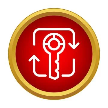 Key rotation mechanism for data security and encryption Ilustración de archivo