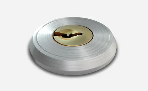 Key Slot Empty Stock Illustration