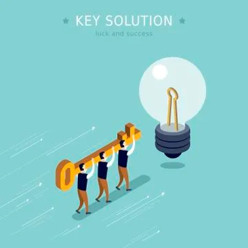Key solution イラスト素材