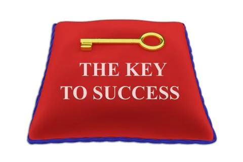 The Key to Success concept Stock Illustration