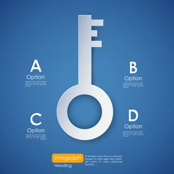 Key to Success Stock Illustration