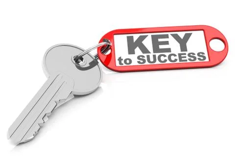 The key to success Stock Illustration