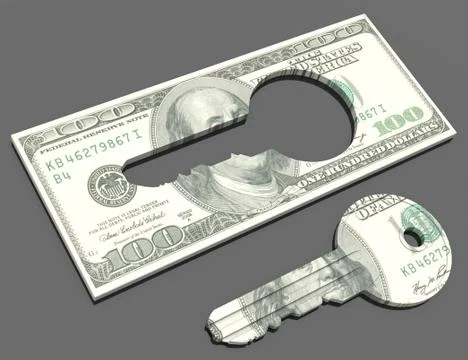 The key to success Stock Illustration