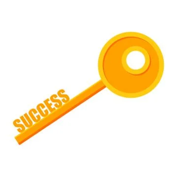 Key to Success Stock Illustration