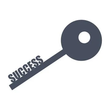 Key to Success Stock Illustration