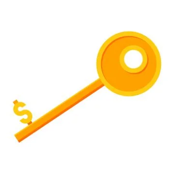 Key to Success Stock Illustration