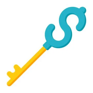 Key to Success Stock Illustration