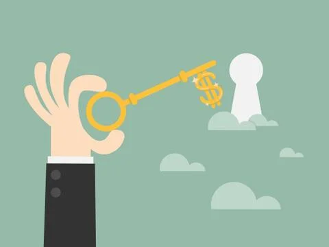 Key To Success Stock Illustration