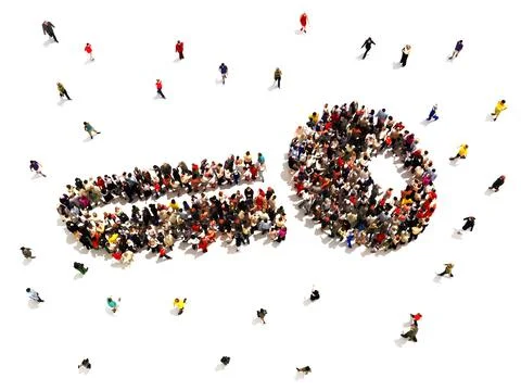 Key to success Stock Illustration