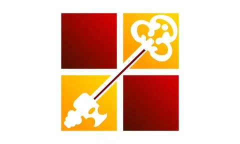 Key Of Success Life Stock-Illustration