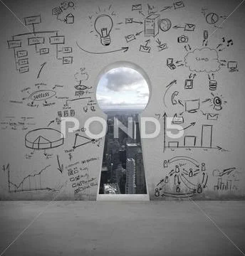 Key to success Stock Photos