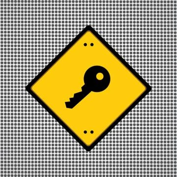 Key symbol Stock Illustration