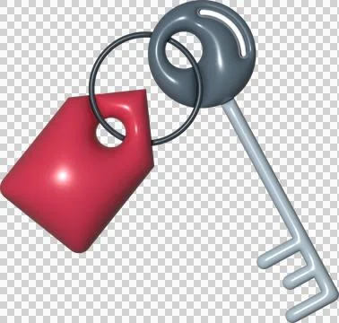 Key Tags Stock Illustration