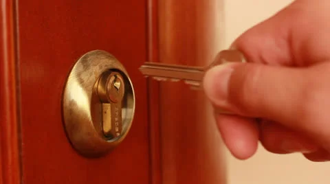 Key Unlock Open Door Vidéo 24507244